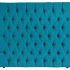 Nord sänggavel med knappar 160 x 140 cm - Turkos