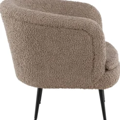 Nordkoster fåtölj - Svart/mörkbeige