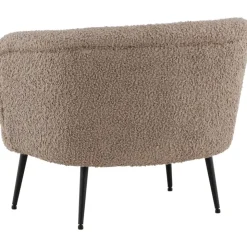 Nordkoster fåtölj - Svart/mörkbeige