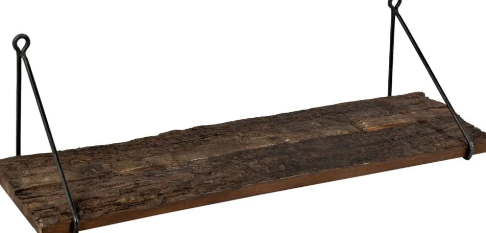 Norrtälje vägghylla i återvunnet trä