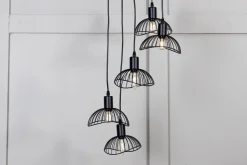 Nätthult taklampa 5 - Svart