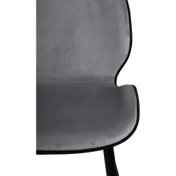 Nummi matstol - Ljusgrå/svart