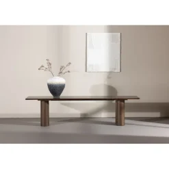 Olivia bänk 180 cm - Mocca