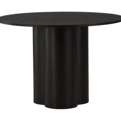 Olivia matbord Ø110 cm - Svart