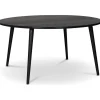 Omni runt matbord svartbetsad ek Ø150 cm