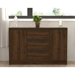 Onat skänk - Valnöt/antracit