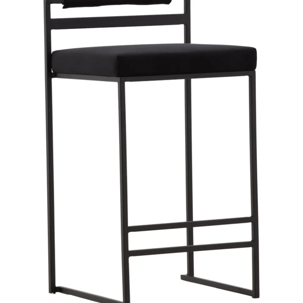 Opelika barstol - Svart