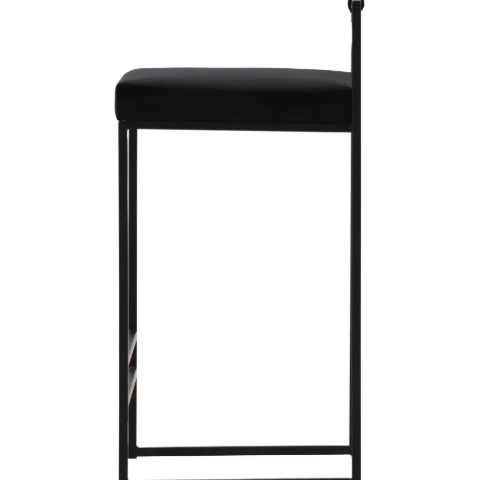 Opelika barstol - Svart