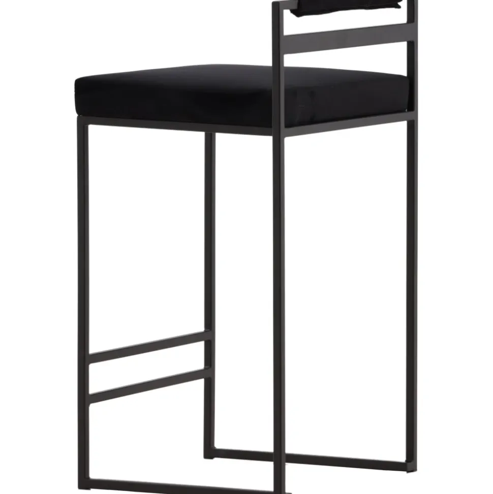 Opelika barstol - Svart