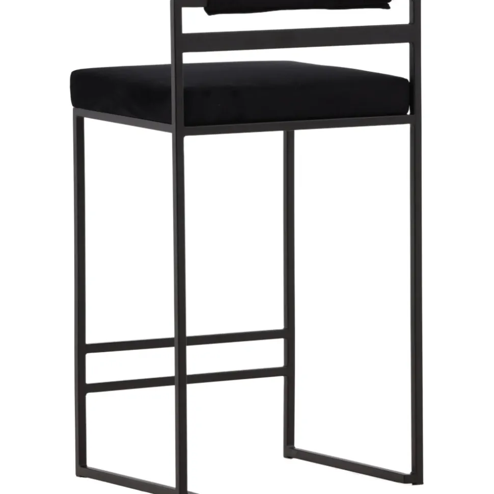 Opelika barstol - Svart