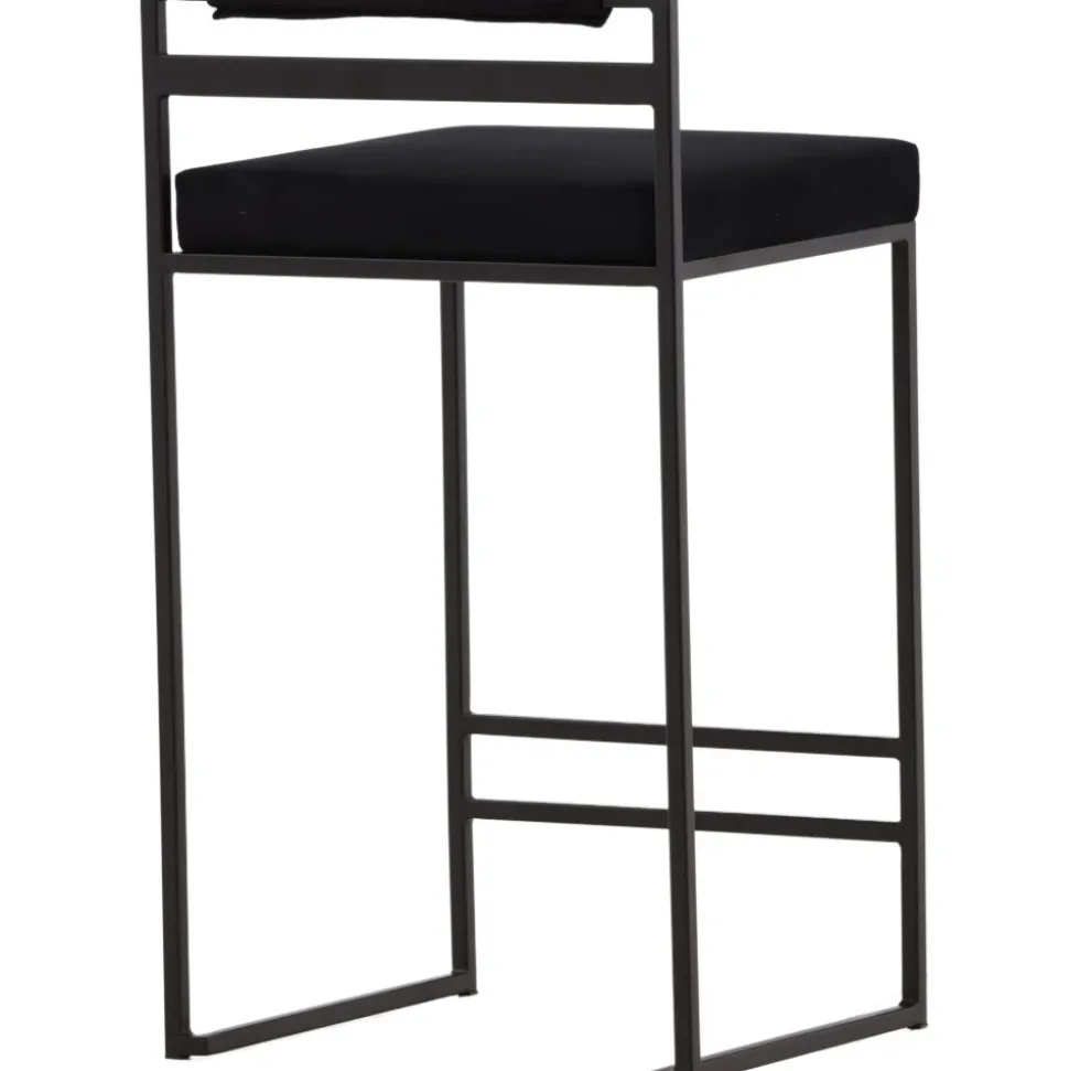 Opelika barstol - Svart
