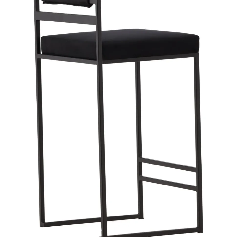 Opelika barstol - Svart