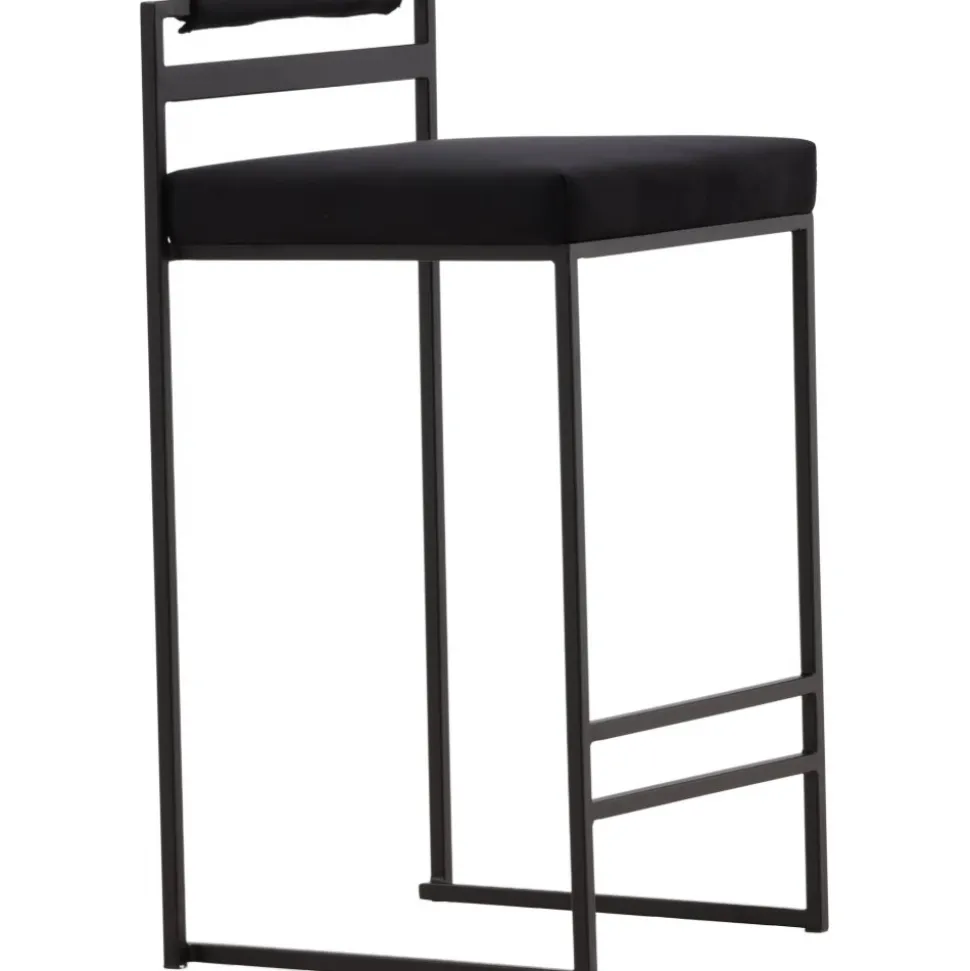 Opelika barstol - Svart