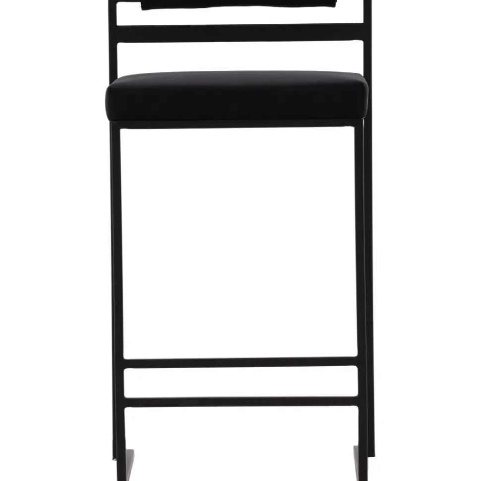 Opelika barstol - Svart