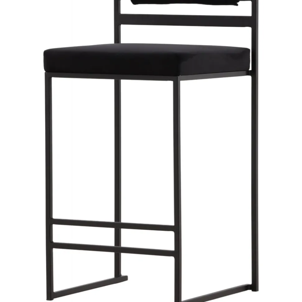 Opelika barstol - Svart