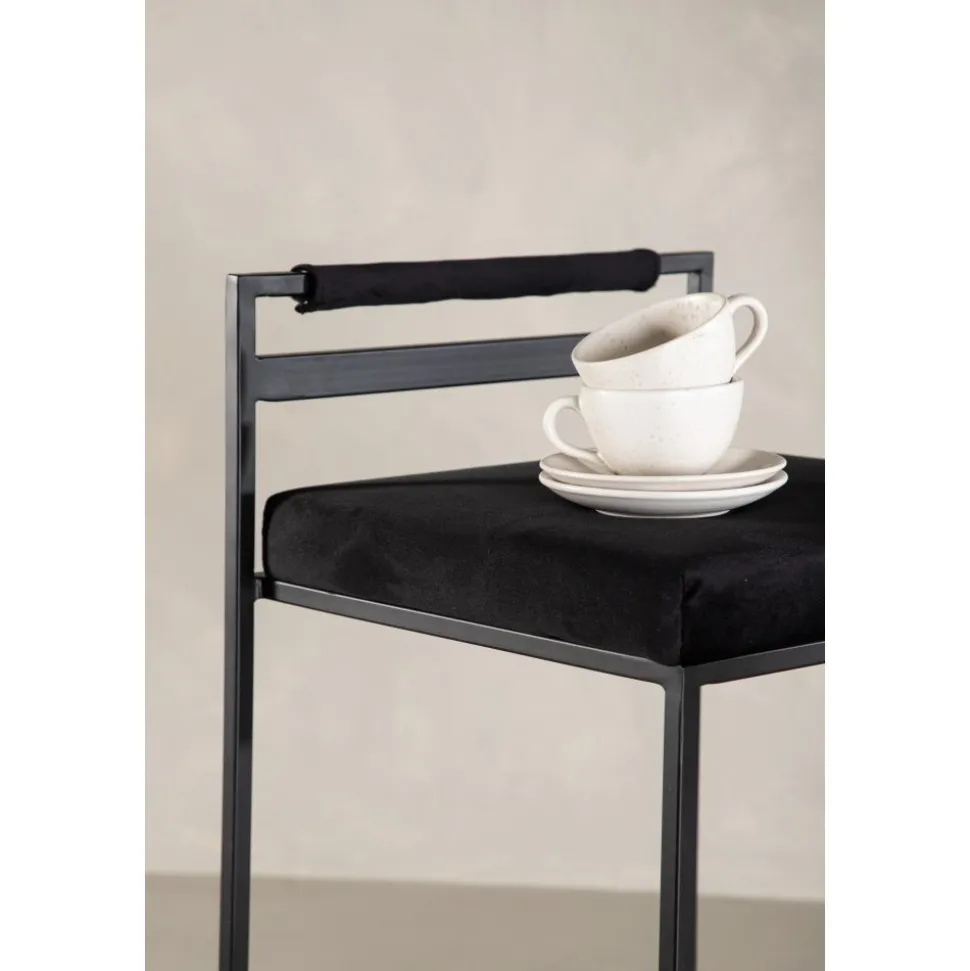 Opelika barstol - Svart