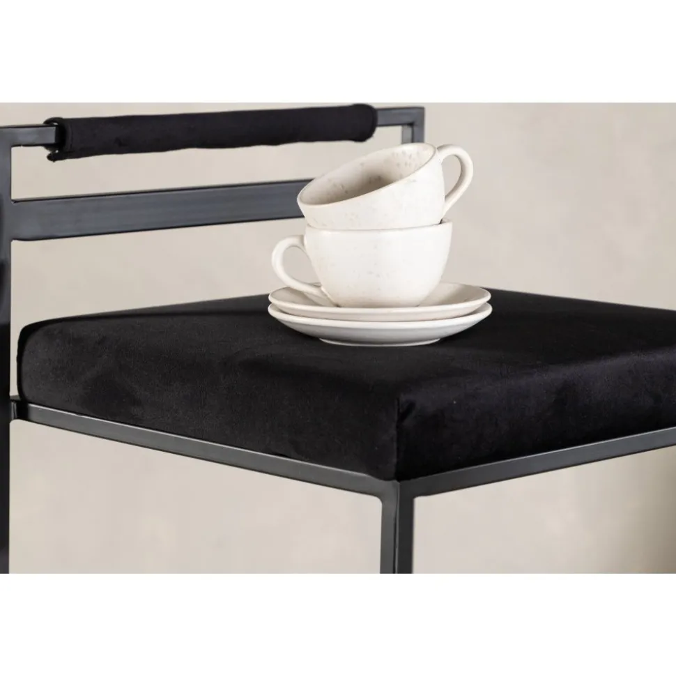 Opelika barstol - Svart