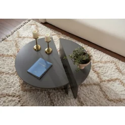 Orion soffbord 90 x 90 cm - Antracit