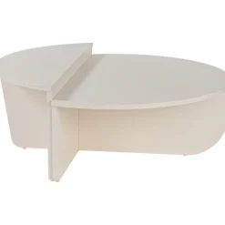 Orion soffbord 90 x 90 cm - Vitmålat trä