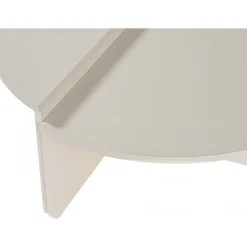 Orion soffbord 90 x 90 cm - Vitmålat trä