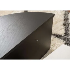 Orion soffbord 90/85 x 60/30 cm - Vit/svart