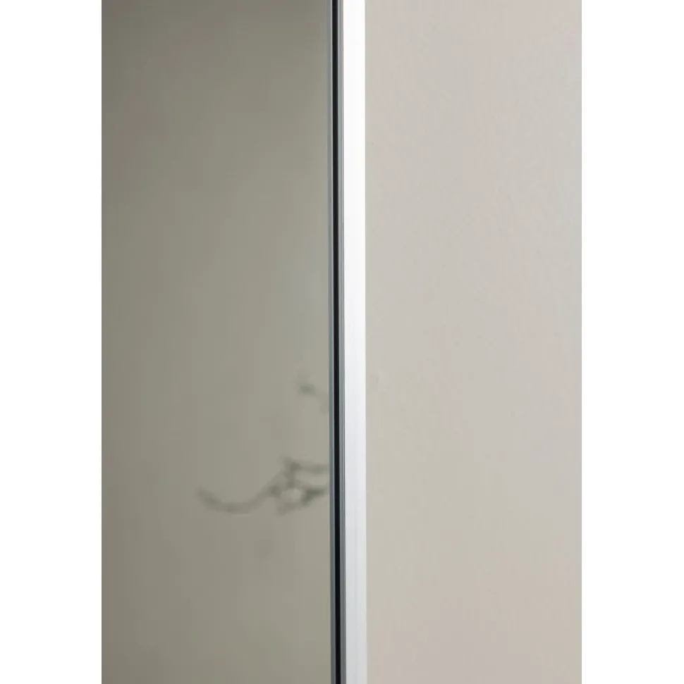Orlando spegel 55 x 195 cm - Silver + Karta med möbeltassar på köpet!