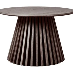 Osaka runt soffbord Ø70 cm - Rökt ek