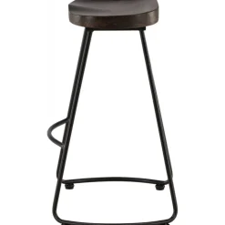 Ozark barstol - Mörk valnöt