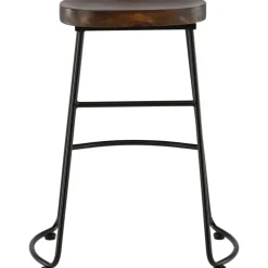 Ozark barstol - Mörk valnöt