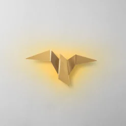 Pacali vägglampa 31 x 16 cm - Guld