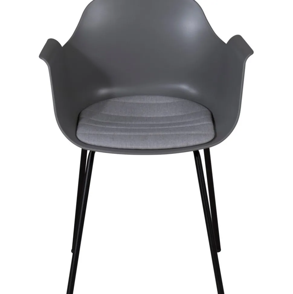 Paolo karmstol - Grå plast