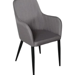 Paolo karmstol - Grå/svart