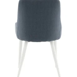 Paradis matstol - Blå/vit