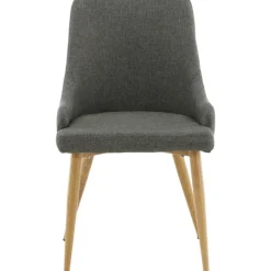 Paradis matstol - Mörkgrå/ek