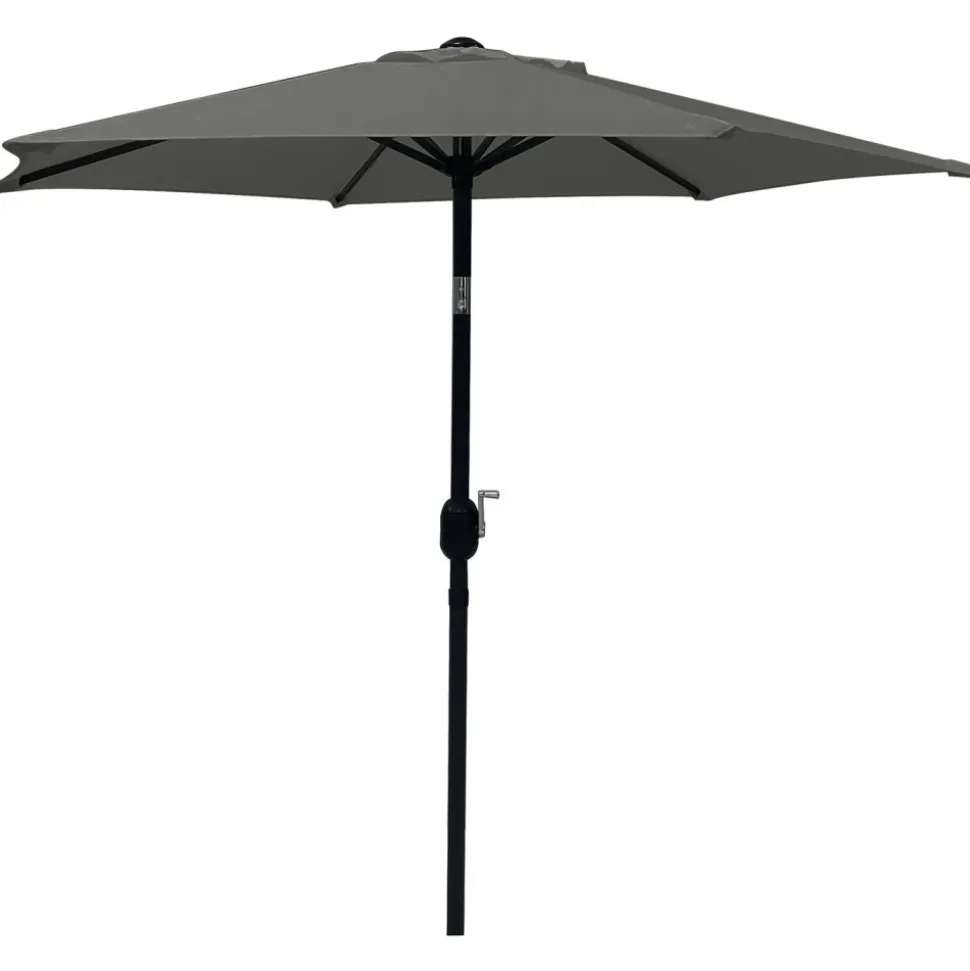 Parasoll antracit 300 cm - Fjällbacka + Rengöringsmedel för utemöbler