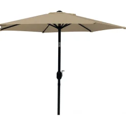 Parasoll beige 200 cm - Fjällbacka + Rengöringsmedel för utemöbler