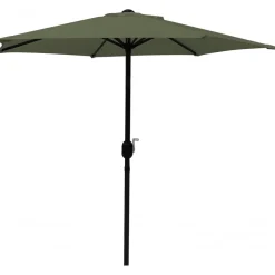 Parasoll mörkgrön 300 cm - Fjällbacka + Rengöringsmedel för utemöbler