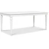 Paris matbord 180 cm - Vit