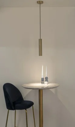 Paris pendellampa - Mässing