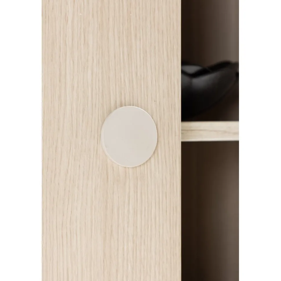 Paris väggskåp 68 x 60 cm - Beige/Whitewash