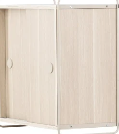 Paris väggskåp 68 x 60 cm - Beige/Whitewash