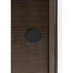 Paris väggskåp 48 x 122 cm - Svart/Mocca