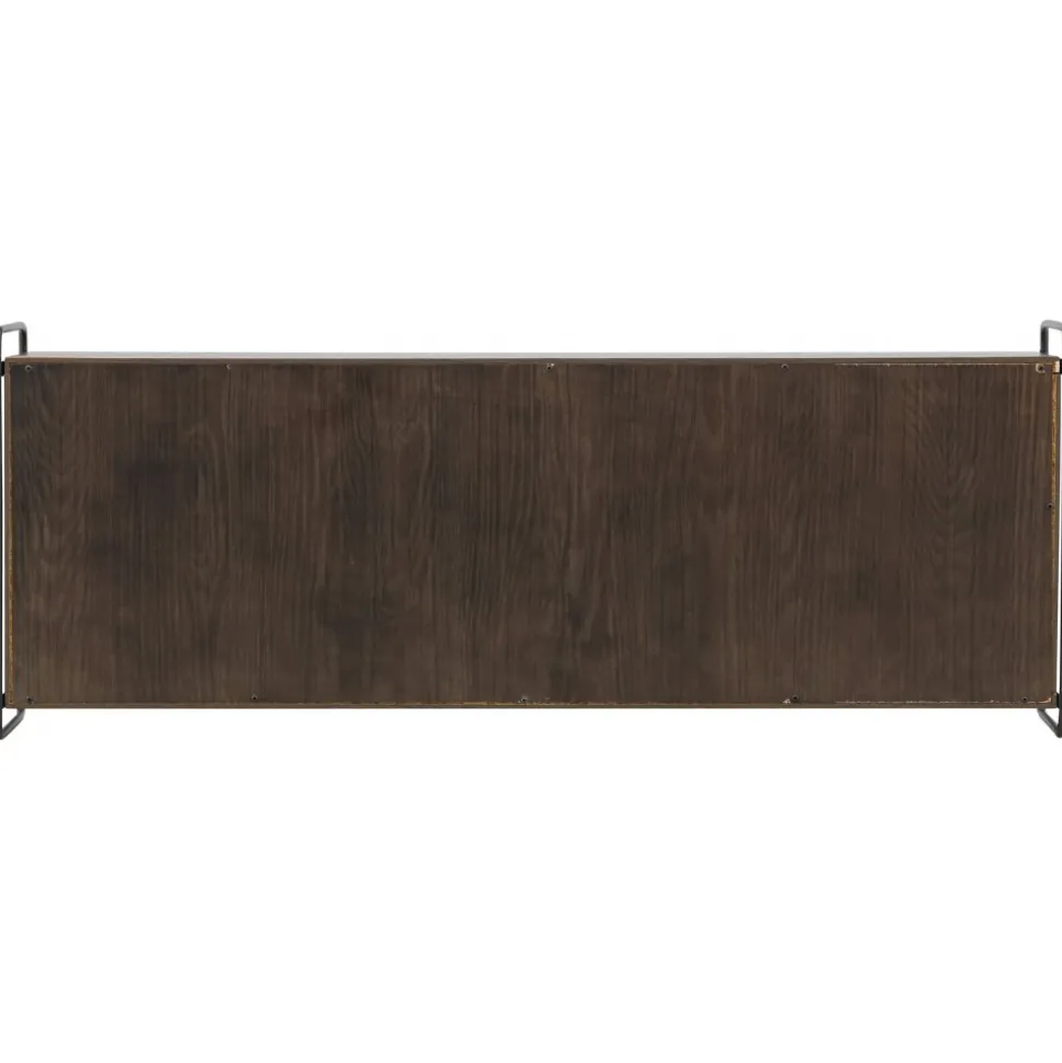 Paris väggskåp 48 x 122 cm - Svart/Mocca