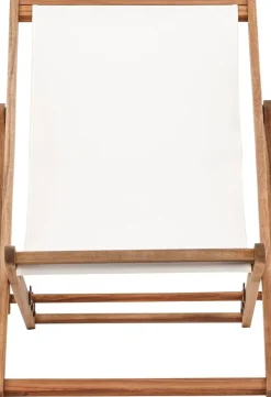 Peachy strandstol - Beige/Natur + Textilskydd för utemöbler