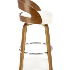 Pelican barstol 110 - Cream/valnöt