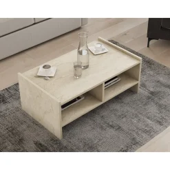 Pera soffbord 90 x 50 cm - Travertin