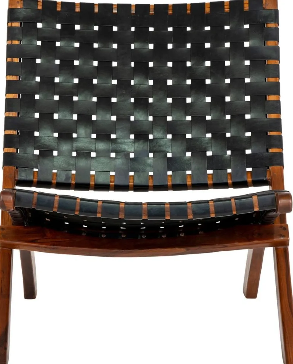 Perugia Fåtölj - Svart/teak