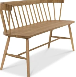 Pinnsoffa i oljad ek - Sandhamn + 3.00 x Stolsdyna