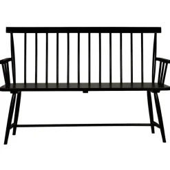 Pinnsoffa Karl Svart - 138 cm + Fläckborttagare för möbler