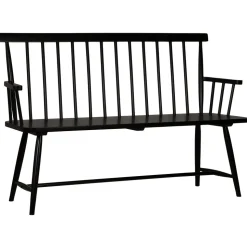 Pinnsoffa Karl Svart - 138 cm + Fläckborttagare för möbler